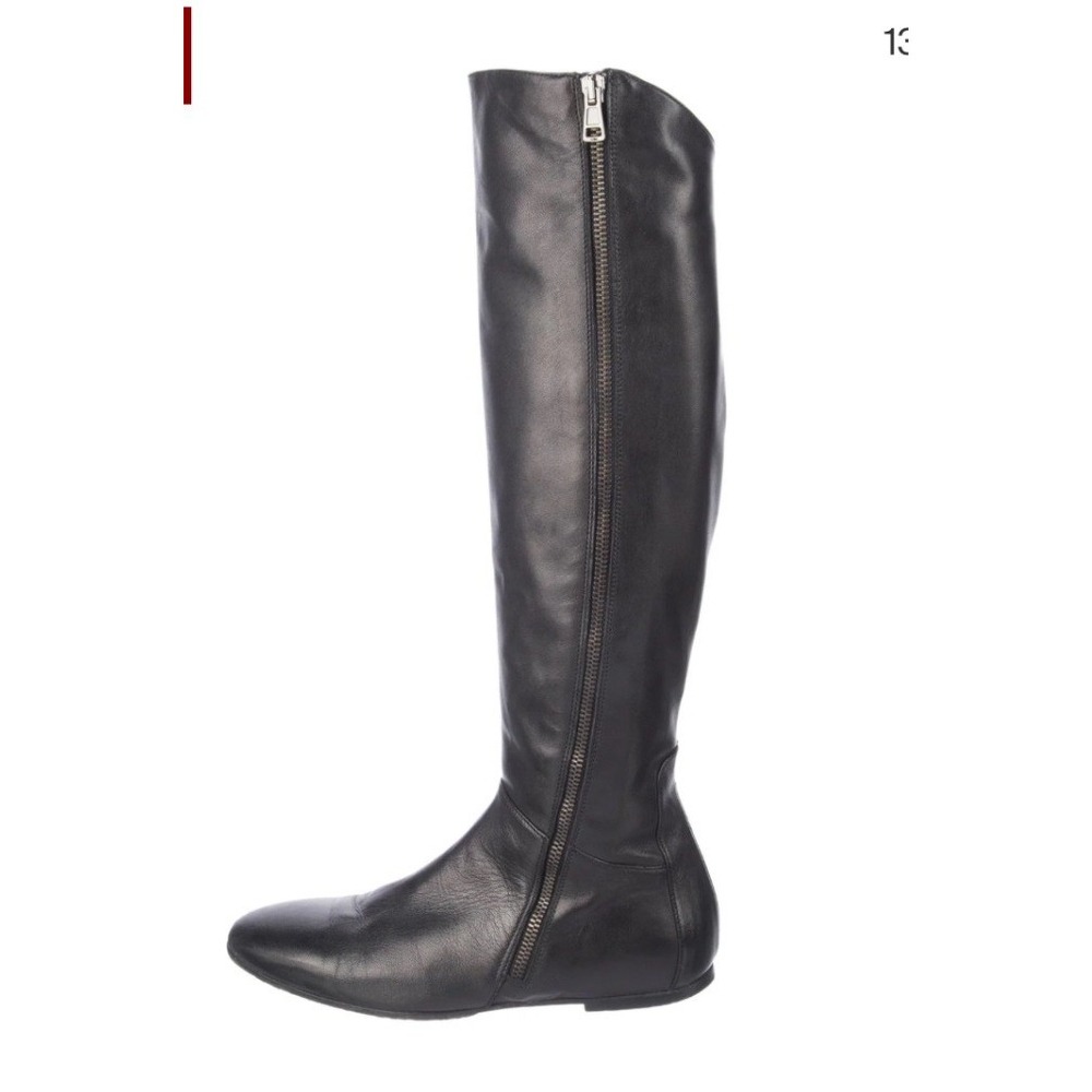 Alberto Fermani Riding Boots Women 36 Black Excellent Leather Italian Equestrian